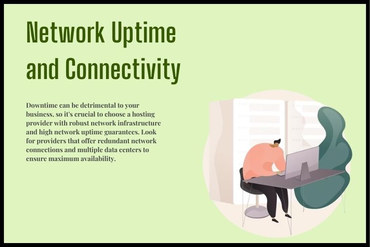 Dedicated Server Network Uptime and Connectivity