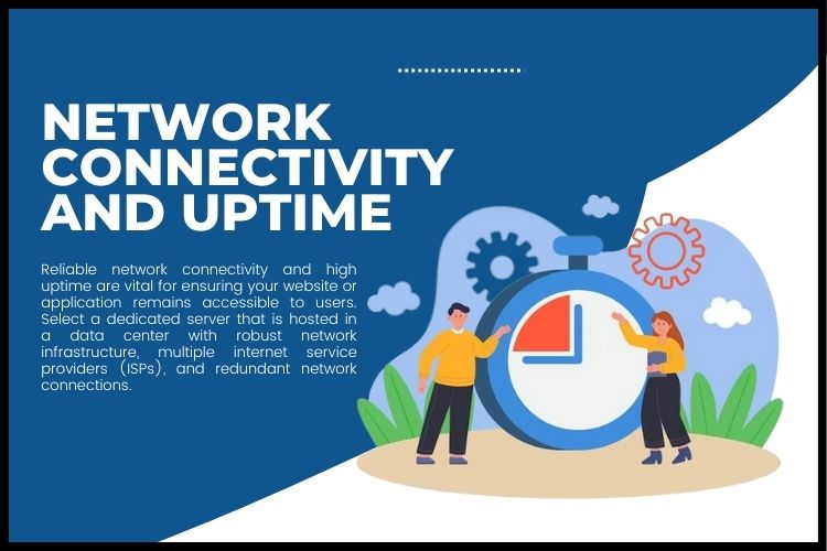 Dedicated server Network Connectivity and Uptime