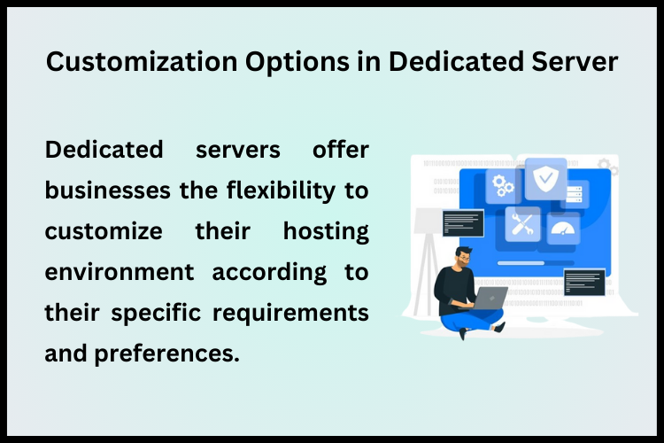 customization options in dedicated server